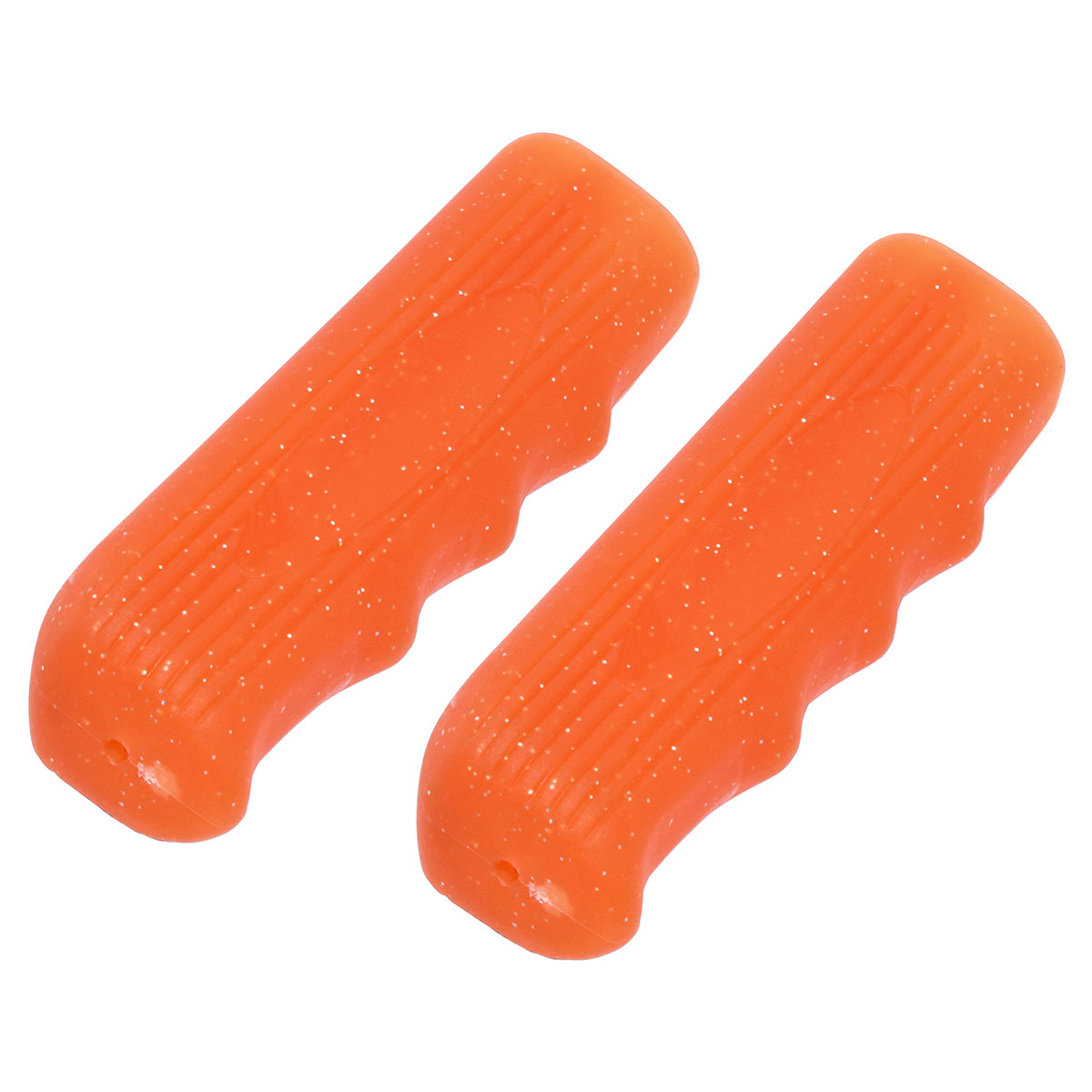Custom Grips 7/8 long 116mm Kraton Rubber Sparkle/Orange.